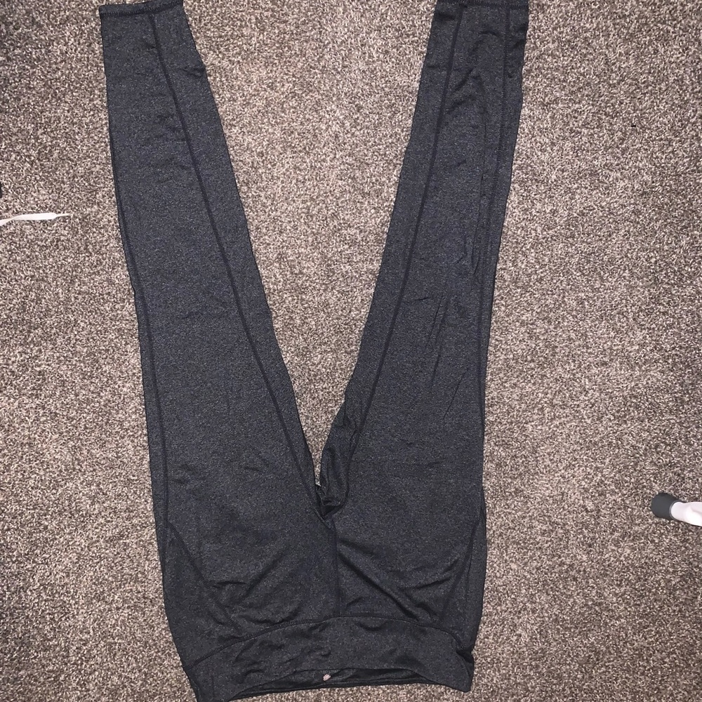 Dark gray yoga pants